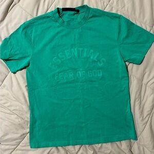 Fear of God Essentials Teal Short Sleeve Tee